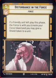 Disturbance in the Force front