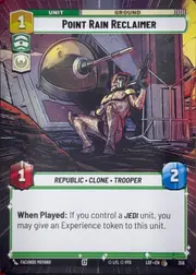 Point Rain Reclaimer front