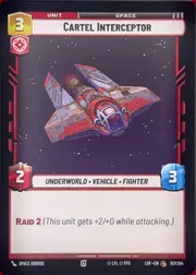 Cartel Interceptor front