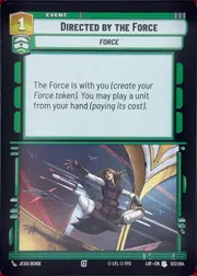 Directed by the Force front