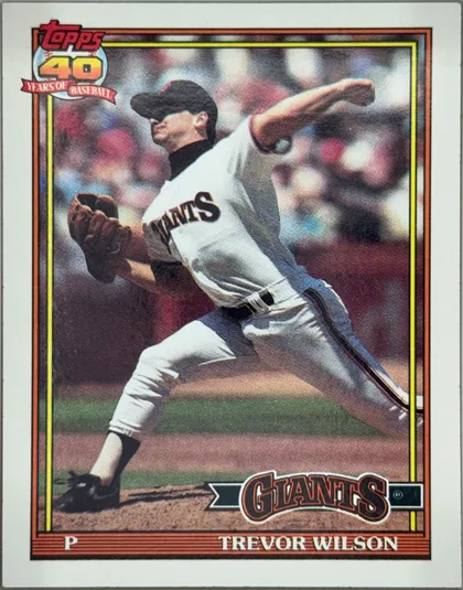 front of card