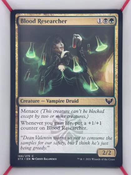 Blood Researcher front