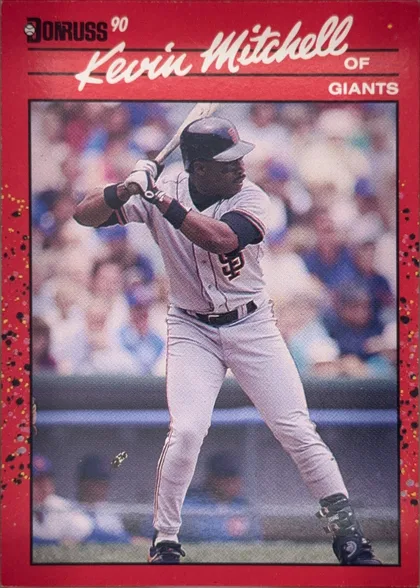 front of card