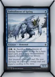 Embodiment of Spring front