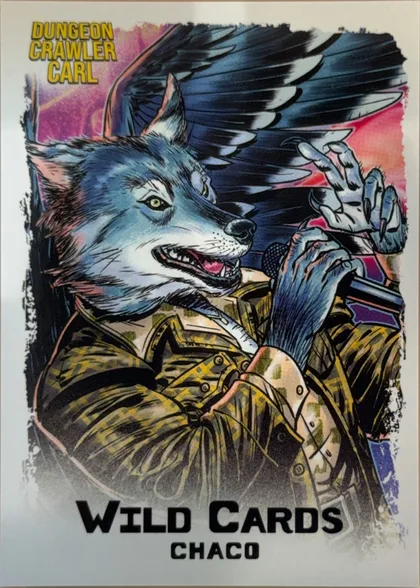 front of card