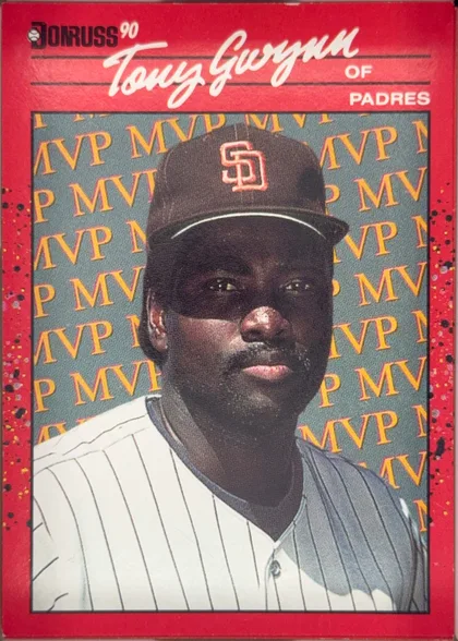 front of card