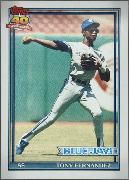 front of card