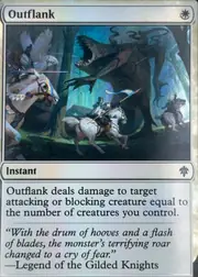 Outflank front