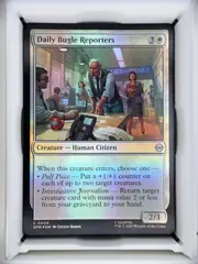 Daily Bugle Reporters front
