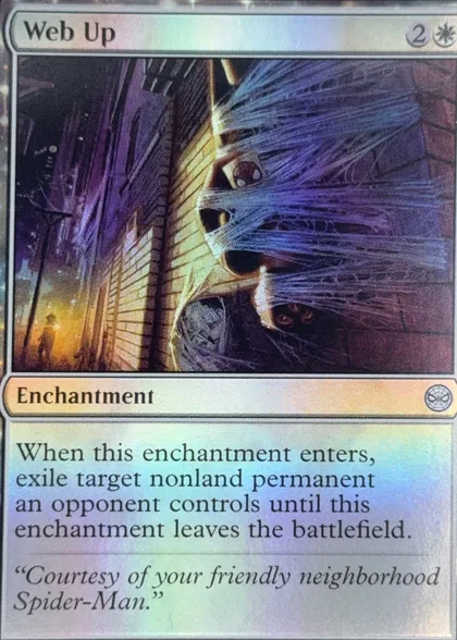 front of card