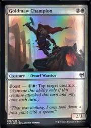 Goldmaw Champion front