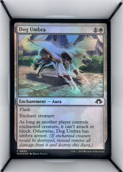 front of card