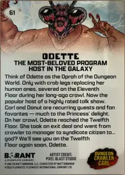 Odette back