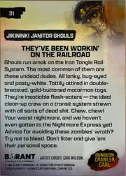 Jikininki Janitor Ghouls back
