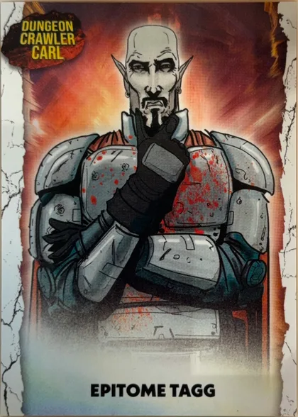 front of card