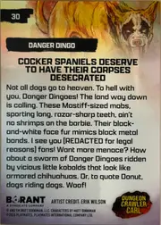 Danger Dingo back