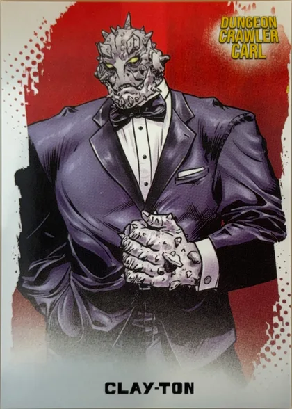 front of card
