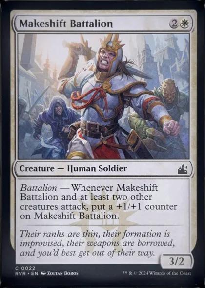 front of card