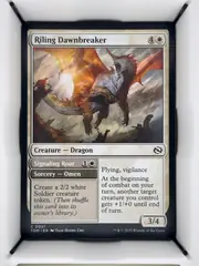 Riling Dawnbreaker // Signaling Roar front