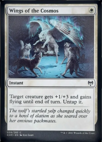 front of card