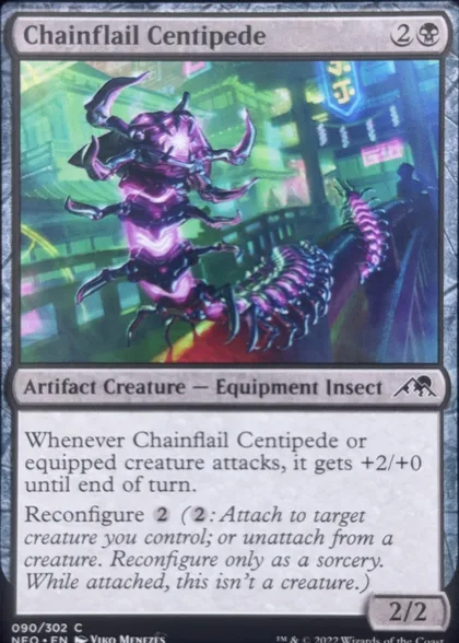 front of card