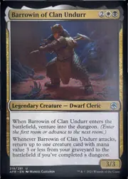 Barrowin of Clan Undurr front