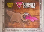 Gold "Crawl Con" Box Magic Missile Donut front