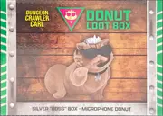 Gold "Apparel" Box Hat Donut front