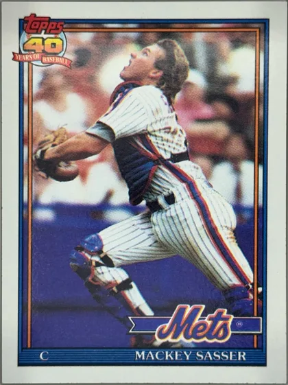 front of card