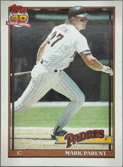 front of card