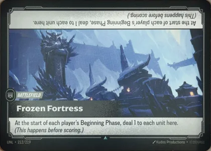 Frozen Fortress front