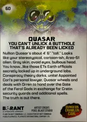 Quasar back