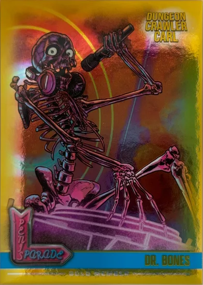 front of card