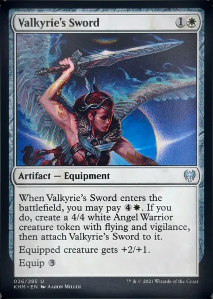 front of card