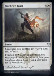 Warhorn Blast front