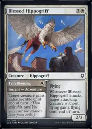 Blessed Hippogriff // Tyr's Blessing front