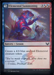 Elemental Summoning front