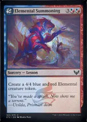 Elemental Summoning front