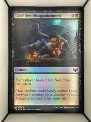 Crushing Disappointment front