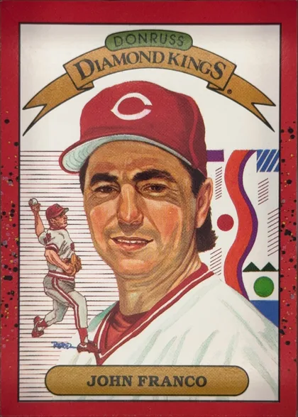 front of card