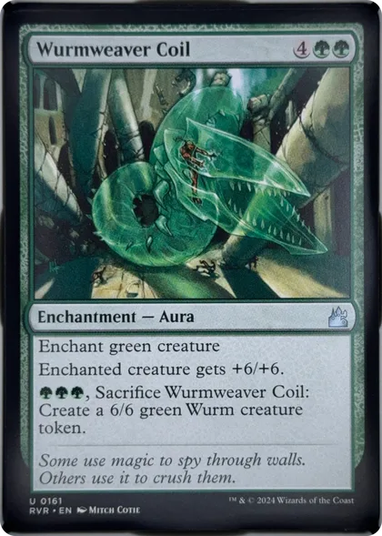 front of card