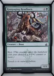 Rampaging Rendhorn front