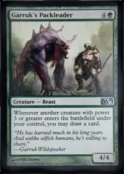 Garruk's Packleader front