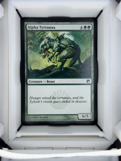 front of card