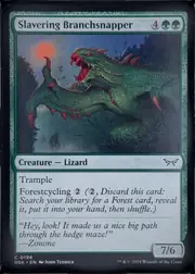 Slavering Branchsnapper front