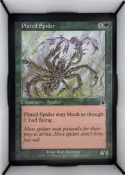 Plated Spider front