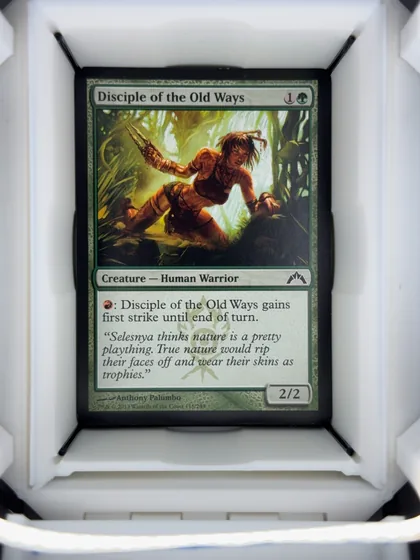 front of card