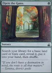 Open the Gates front