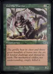 Gorilla Warrior front