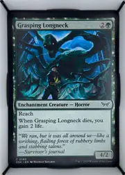 Grasping Longneck front